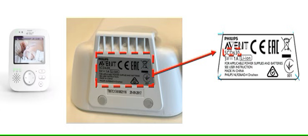 Verificar modelo de vigilabebés Philips Avent afectado